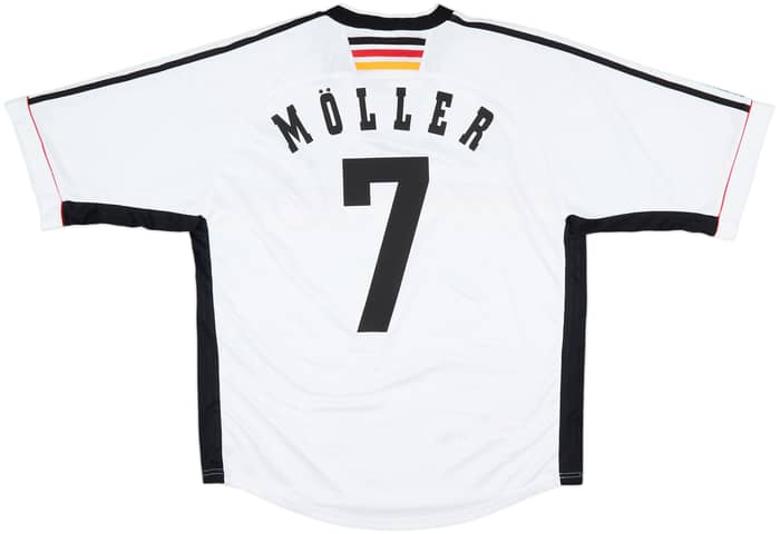 1998-00 Germany Home Shirt Moller #7 - 5/10 - (XL)