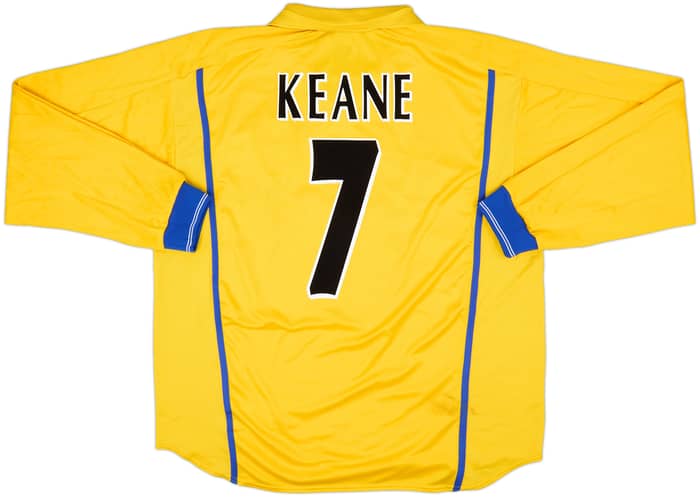 2000-02 Leeds United Away L/S Shirt Keane #7 - 9/10 - (XL)