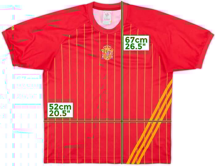 2006 Spain 'FIFA World Cup' adidas Fan Tee - 8/10 - (M)