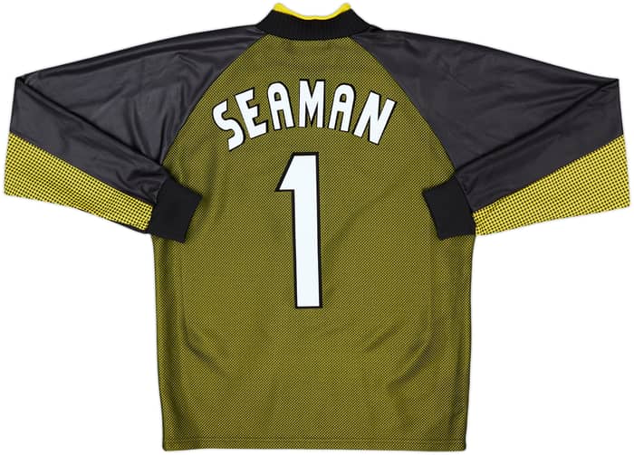 1998-99 England GK Shirt Seaman #1 - 10/10 - (Y)