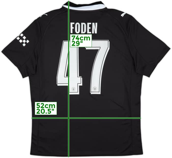 2025-26 Manchester City Away Shirt Foden #47 (L)