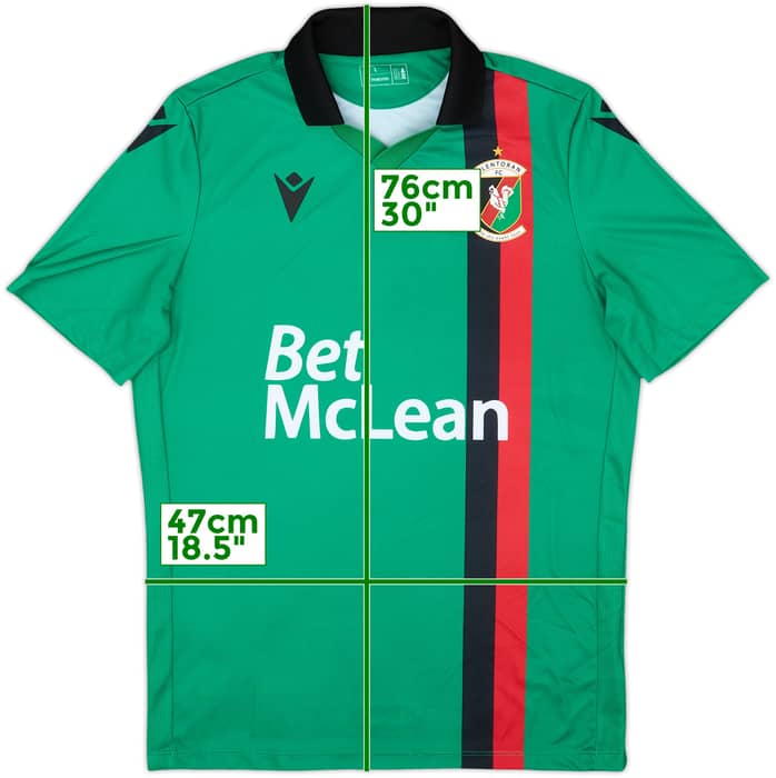 2025-26 Glentoran Home Shirt - 10/10 - (L)