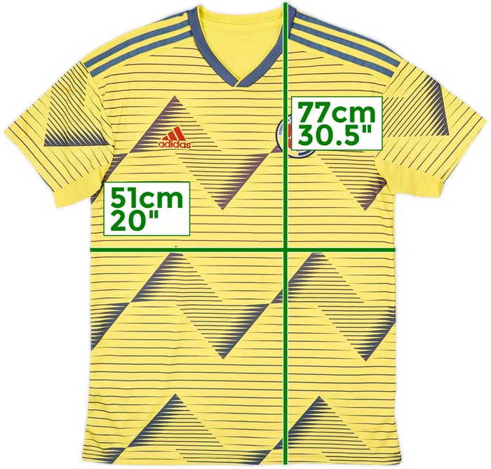 2019-20 Colombia Home Shirt - 4/10 - (L)