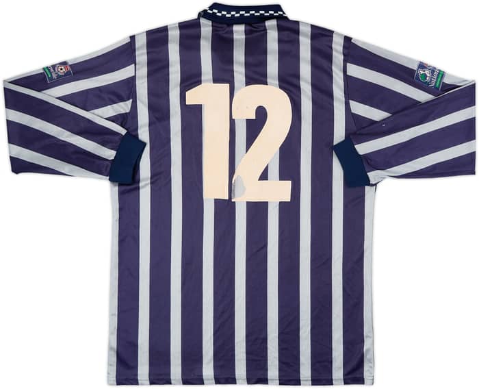 1996-97 Rotherham Match Issue Away L/S Shirt #12