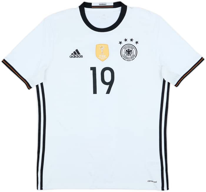 2015-16 Germany Home Shirt Goretzka #19 - 9/10 - (L)