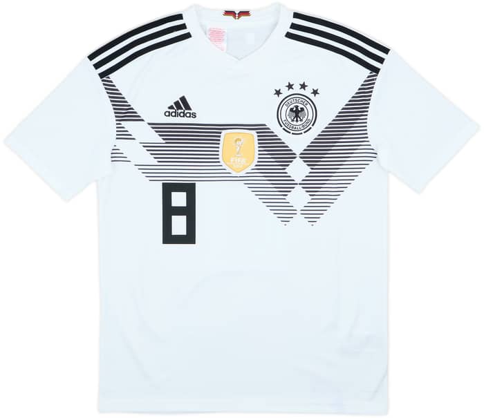 2018-19 Germany Home Shirt Kroos #8 - 8/10 - (XL.Boys)