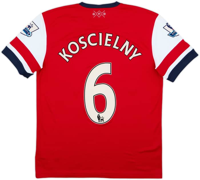 2012-14 Arsenal Home Shirt Koscielny #6 - 10/10 - (M)