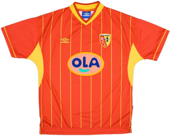 1999-00 Lens Home Shirt - 9/10 - (XL)
