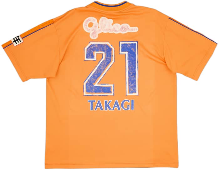 Camiseta de local del Shimizu S-Pulse 2002-04 Takagi #21 - 4/10 - (XL)