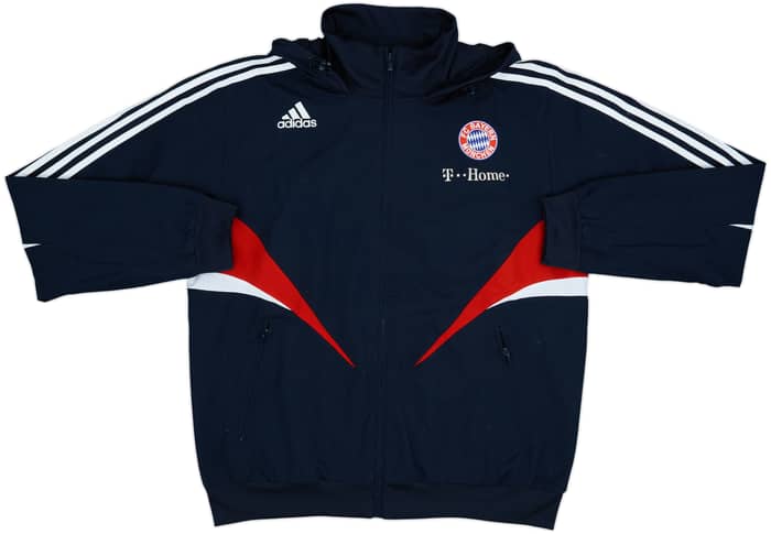 2008-09 Bayern Munich adidas Hooded Track Jacket - 7/10 - (L)