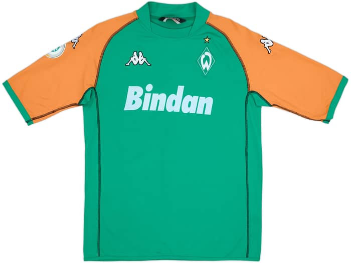 2003-04 Werder Bremen Youth Match Issue Home Shirt #24
