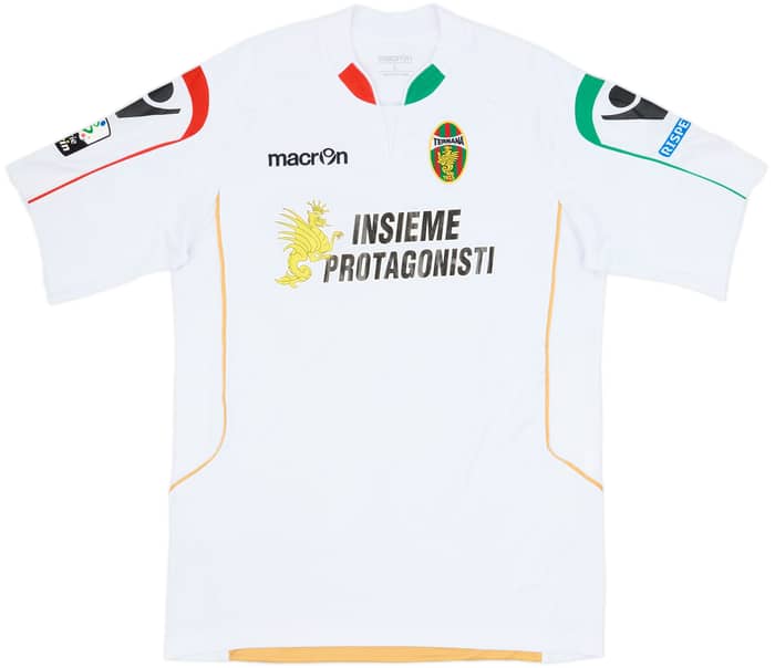 2011-12 Ternana Match Issue Away Shirt Ragusa #27