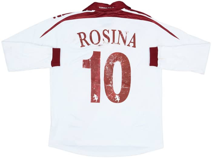 2007-08 Torino Match Issue Away L/S Shirt Rosina #10