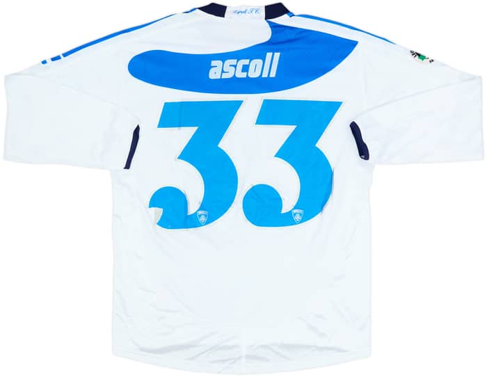 2006-07 Empoli Match Issue Away Shirt Ascoli #33