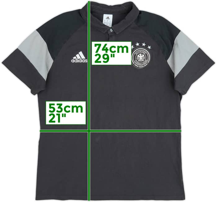 2015-16 Germany adidas Polo Shirt - 8/10 - (XL)