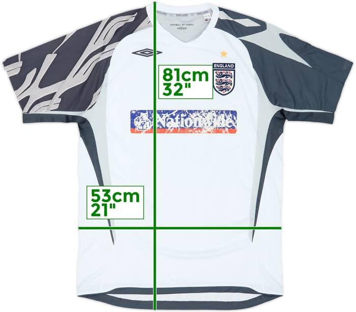 2005-06 England Umbro Training Shirt - 4/10 - (XL)