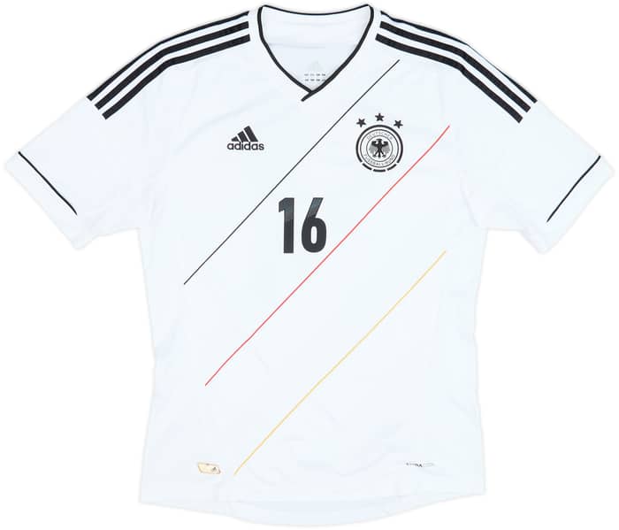 2012-13 Germany Home Shirt Lahm #16 - 10/10 - (M)