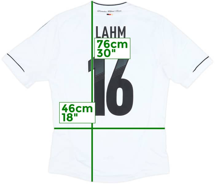 2012-13 Germany Home Shirt Lahm #16 - 10/10 - (M)