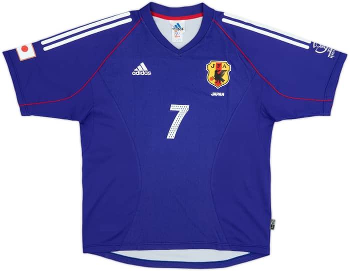 2002-04 Japan Home Shirt Nakata #7 - 8/10 - (M)