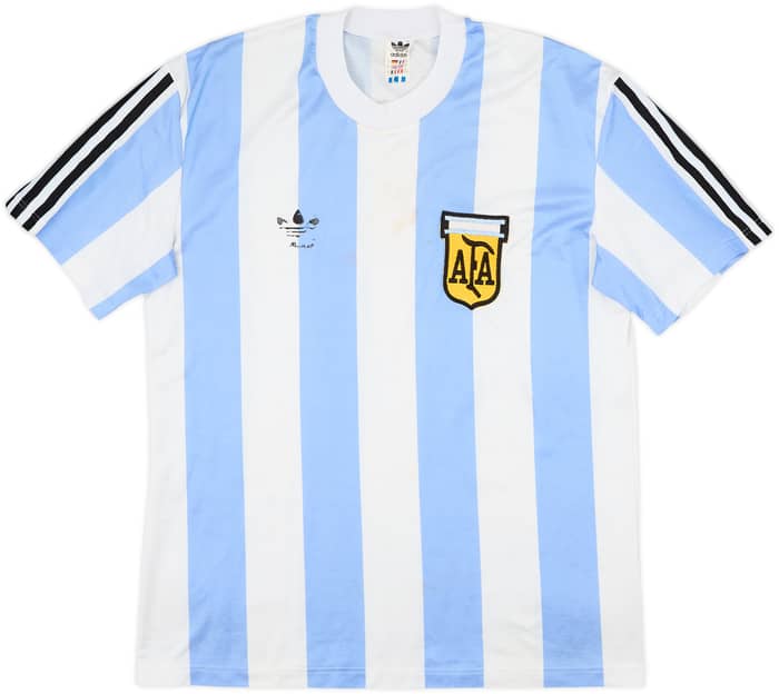 1990-91 Argentina Home Shirt - 5/10 - (M)