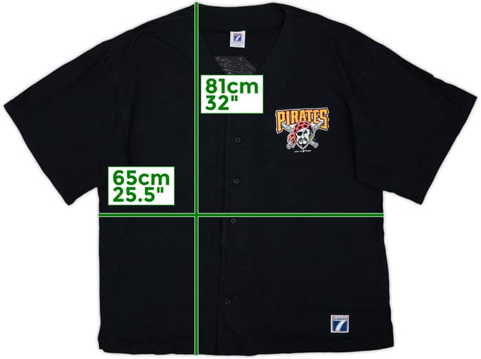 1997 Pittsburgh Pirates Randa #16 Logo 7 Jersey Tee - 3/10 - (XL)