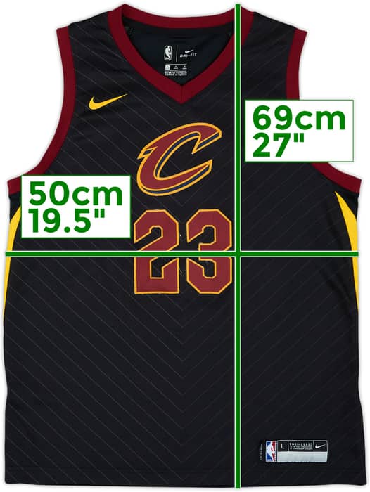 2017-18 Cleveland Cavaliers James #23 Nike Swingman Alternate Jersey - 3/10 - (L.Boys)