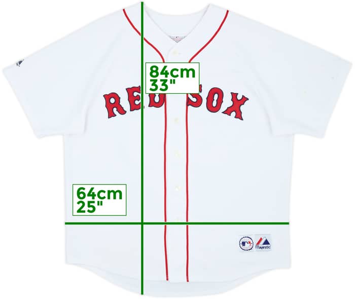 2004-07 Boston Red Sox Schilling #38 Majestic Home Jersey - 6/10 - (XL)
