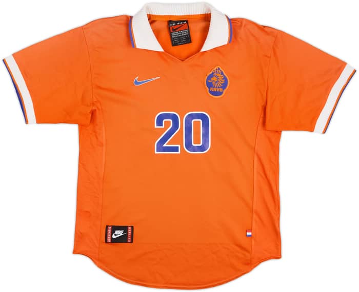 1997-98 Netherlands Home Shirt #20 - 5/10 - (M)