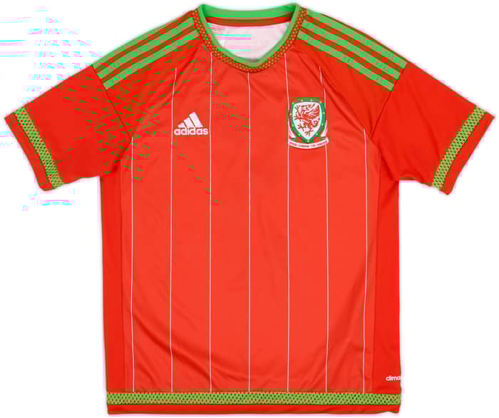 2015-16 Wales Home Shirt #5 - 10/10 - (L.Boys)