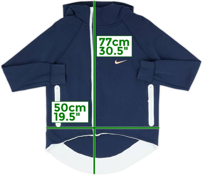 2018-19 France Women Nike Hooded Track Jacket - 10/10 - (Women's S)