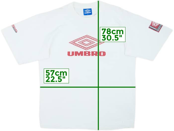 1990s Umbro Graphic Tee - 9/10 - (XL)