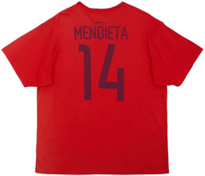 2002-04 Spain Nike 'Mendieta #14' Graphic Tee - 6/10 - (XL)