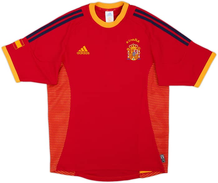 2002-04 Spain Home Shirt Raul #7 - 8/10 - (M)
