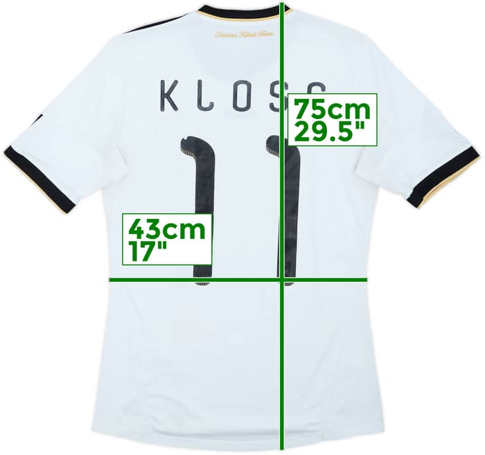 2010-11 Germany Home Shirt Klose #11 - 5/10 - (S)