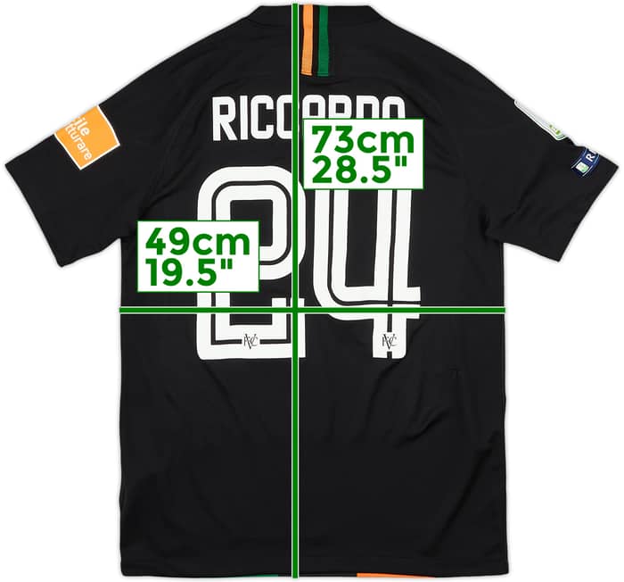 2019-20 Venezia Match Issue Home Shirt Riccardo #24