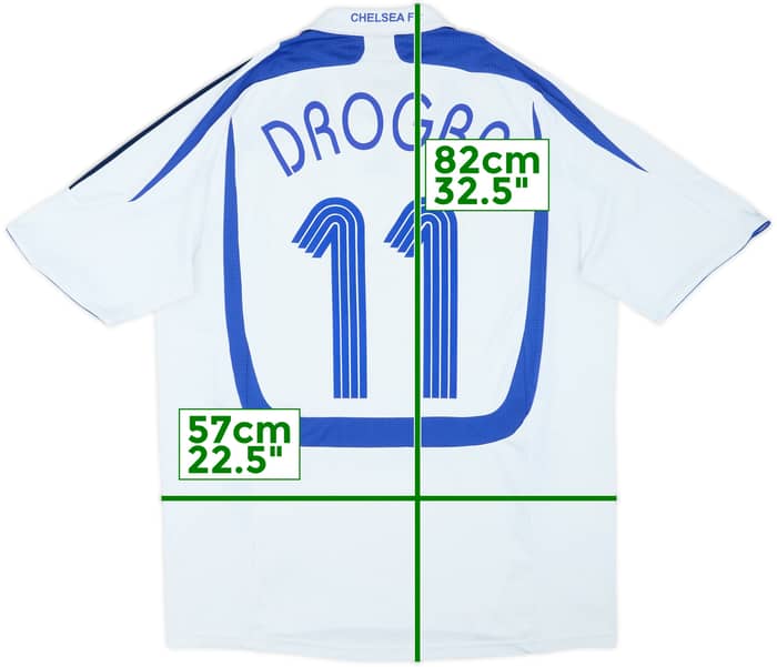 2007-08 Chelsea Third Shirt Drogba #11 - 6/10 - (L)