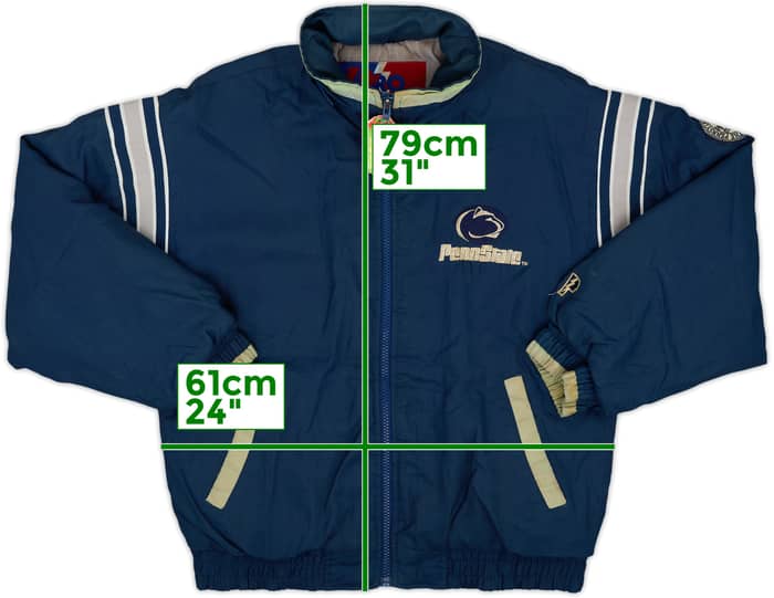 1990s Penn State Nittany Lions Pro Player Rain Jacket - 3/10 - (S)