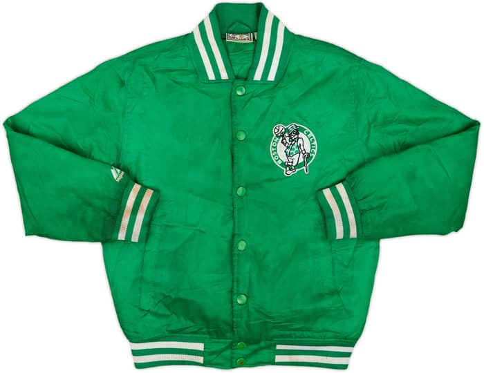 2000s Boston Celtics Majestic Hardwood Classics Varsity Jacket - 5/10 - (L.Boys)