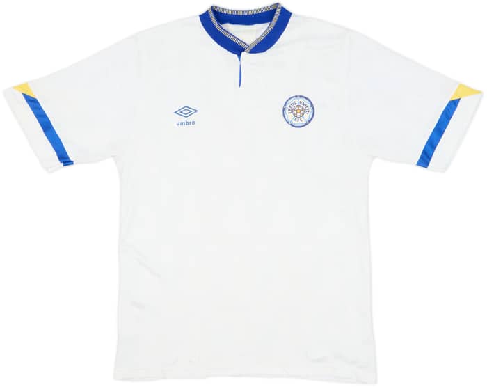 1990-91 Leeds United Home Shirt - 5/10 - (M)