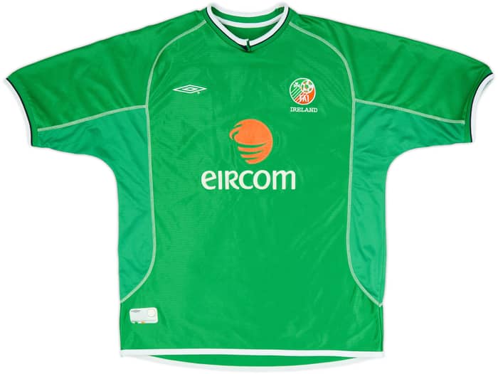 2001-03 Ireland Home Shirt - 3/10 - (XL)