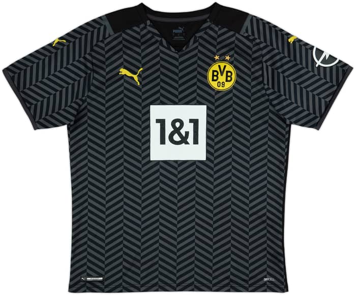 2021-22 Borussia Dortmund Away Shirt Malen #21 - 5/10 - (L)