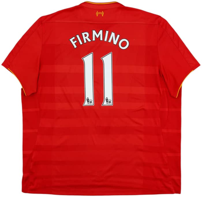 2016-17 Liverpool Home Shirt Firmino #11 - 6/10 - (3XL)