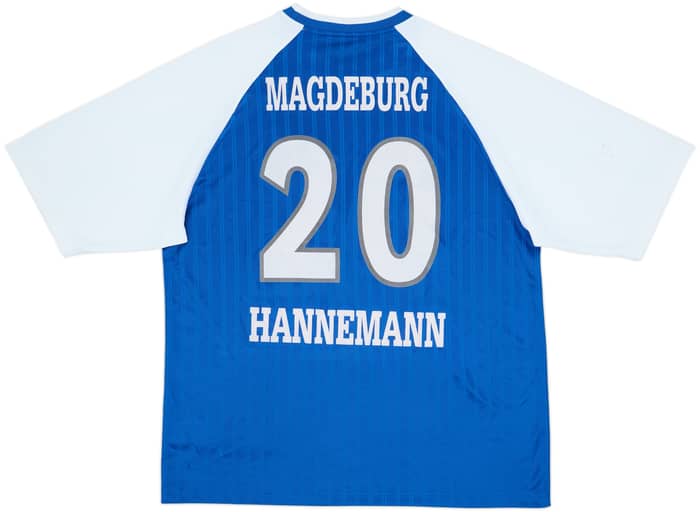 2001-02 Magdeburg Home Shirt Hannemann #20 - 7/10 - (L)
