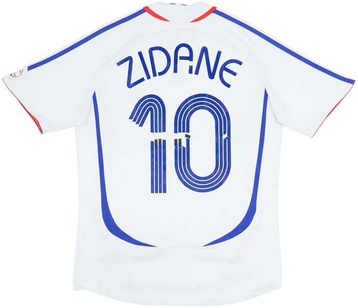 Camiseta de visitante de Francia 2006 Zidane #10 - 4/10 - (L)
