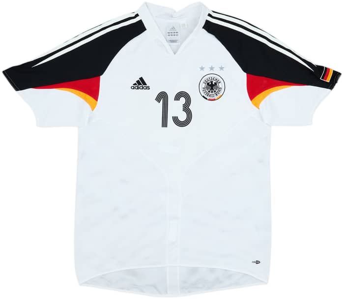 2004-05 Germany Home Shirt Ballack #13 - 7/10 - (M)