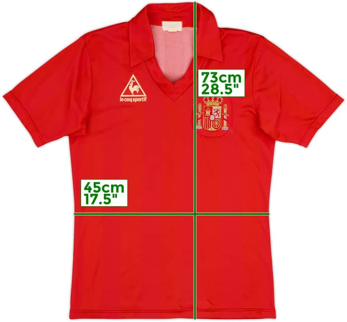 1984-86 Spain Home Shirt - 8/10 - (S)