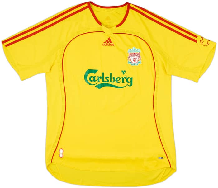 2006-07 Liverpool Away Shirt Gerrard #8 - 8/10 - (L)