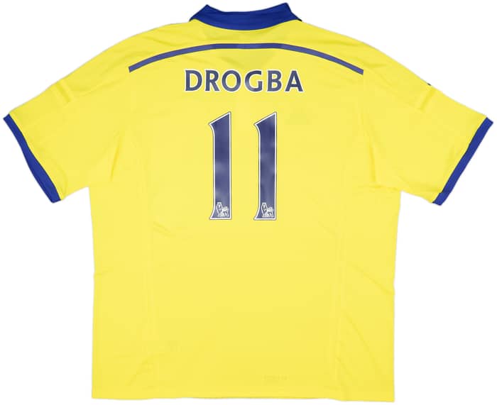 2014-15 Chelsea Away Shirt Drogba #11 (XXL)