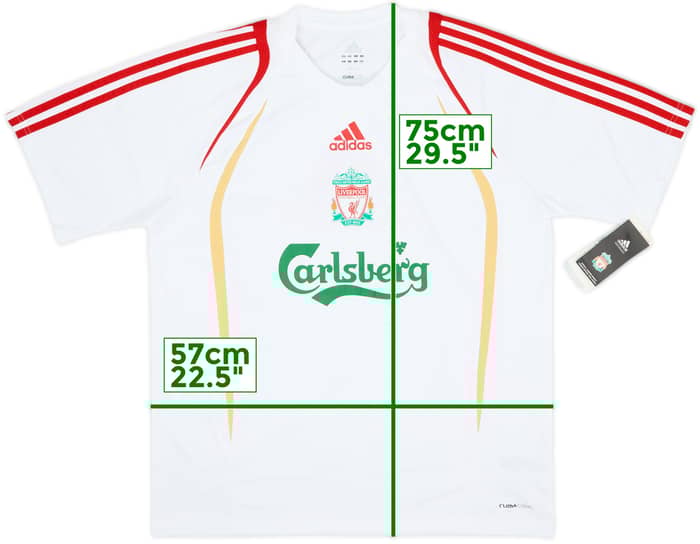2007-08 Liverpool adidas Training Shirt (L/XL)