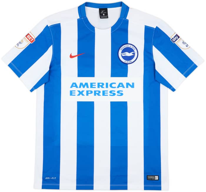 2016-17 Brighton Match Issue Home Shirt Lualua #30